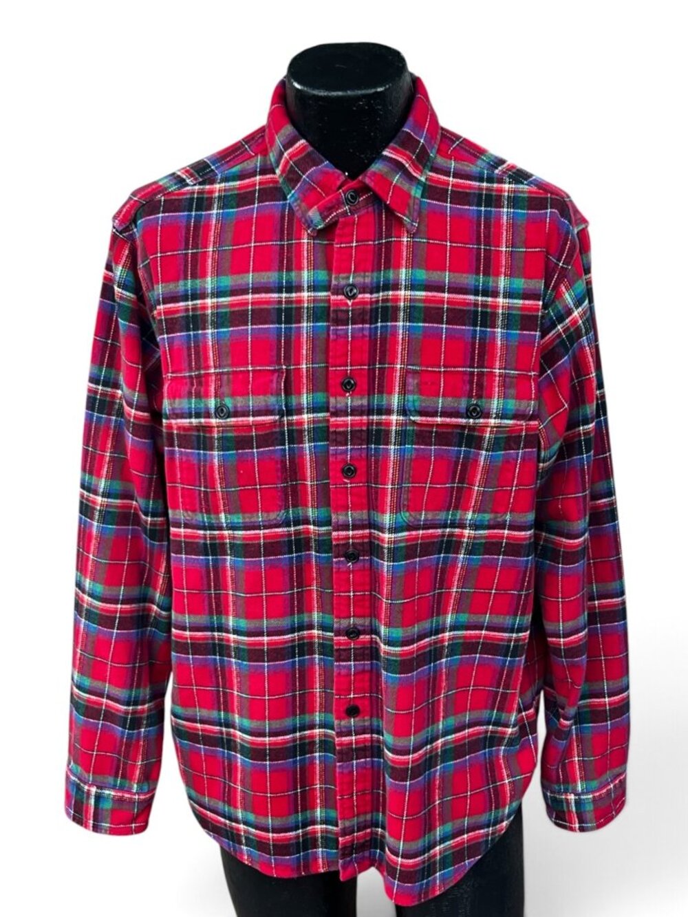 Polo Ralph Lauren Flannel Shirt | Red Plaid | XL